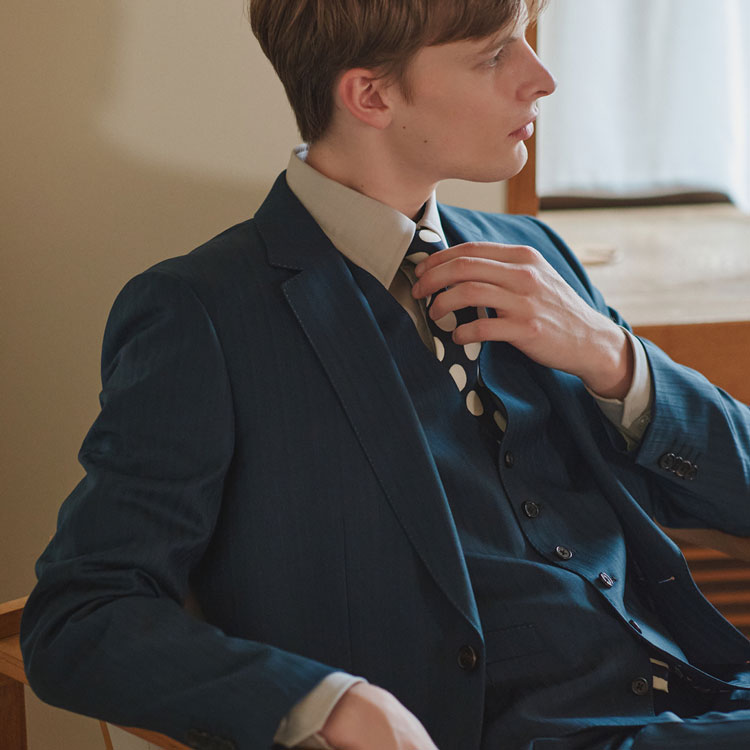 LORO PIANA ソリッドスーツ / 553000 1439AR（スーツセット）｜Paul