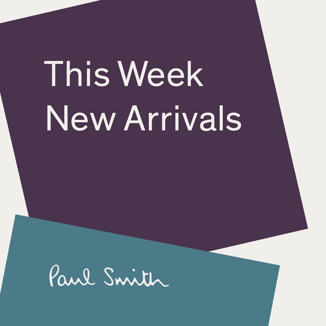 Paul Smith�i�|�[���E�X�~�X�j�̃V���b�v�j���[�X�u���T�̐V��v