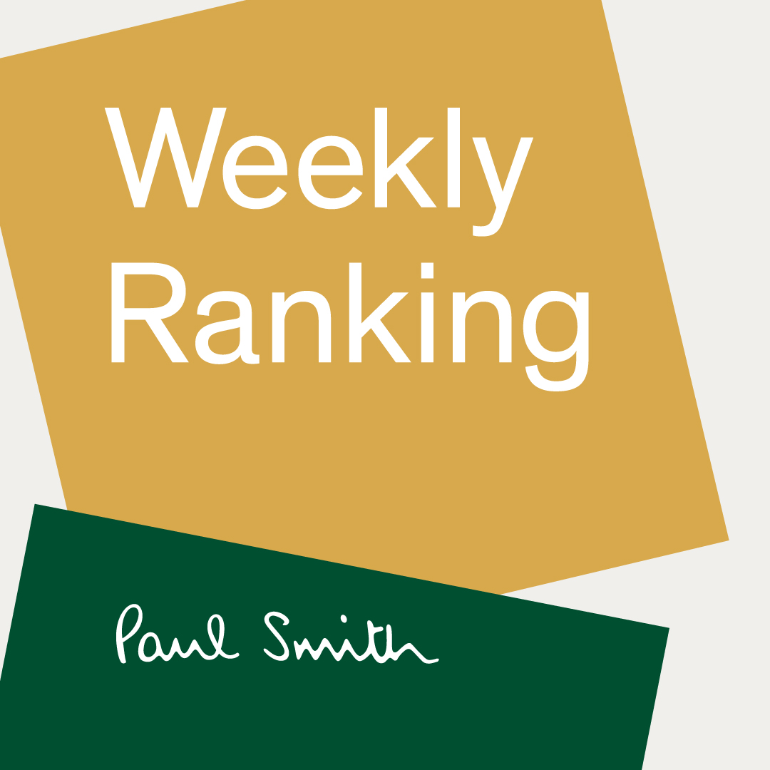 Paul Smith�i�|�[���E�X�~�X�j�̃V���b�v�j���[�X�u�y�����L���O�z��T�̐l�C�A�C�e�� TOP20�i8/31�`9/6�j �v