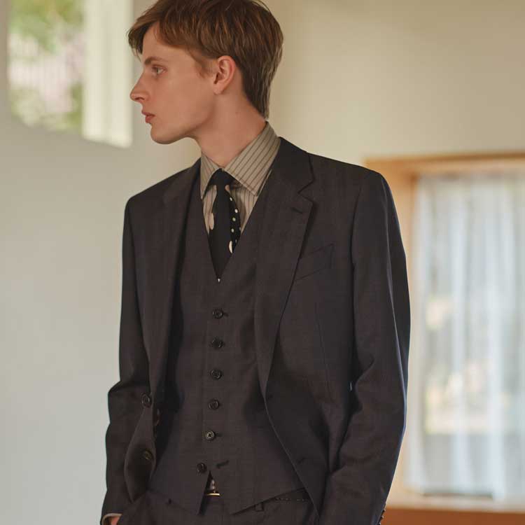 LORO PIANA ソリッドスーツ / 553000 1439AR（スーツセット）｜Paul