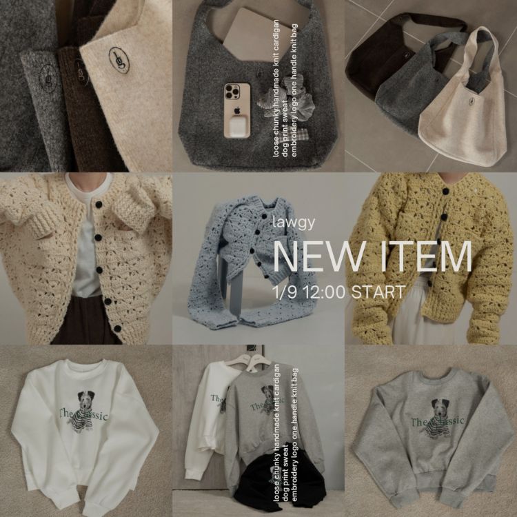 eim�i�G�C���j�̃V���b�v�j���[�X�u�ylawgy�z 1/9(fri) NEW ARRIVALS �v
