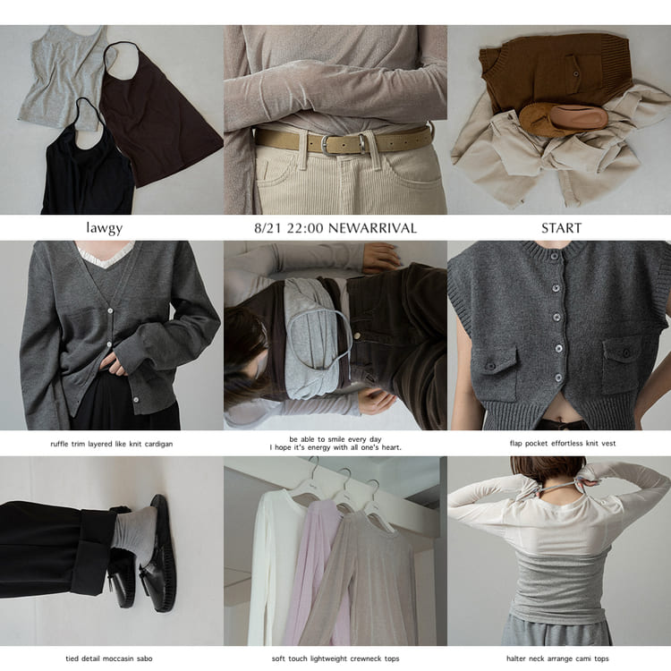 eim�i�G�C���j�̃V���b�v�j���[�X�u�ylawgy�z NEW ARRIVALS�v
