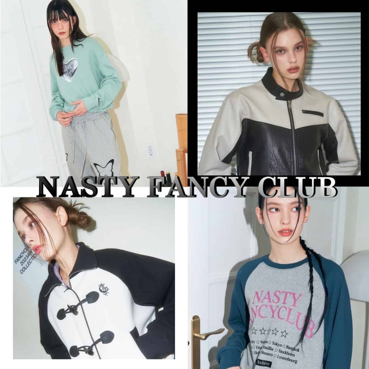 韓国ブランド NASTY FANCY CLUB ナスティーファンシークラブ BOW