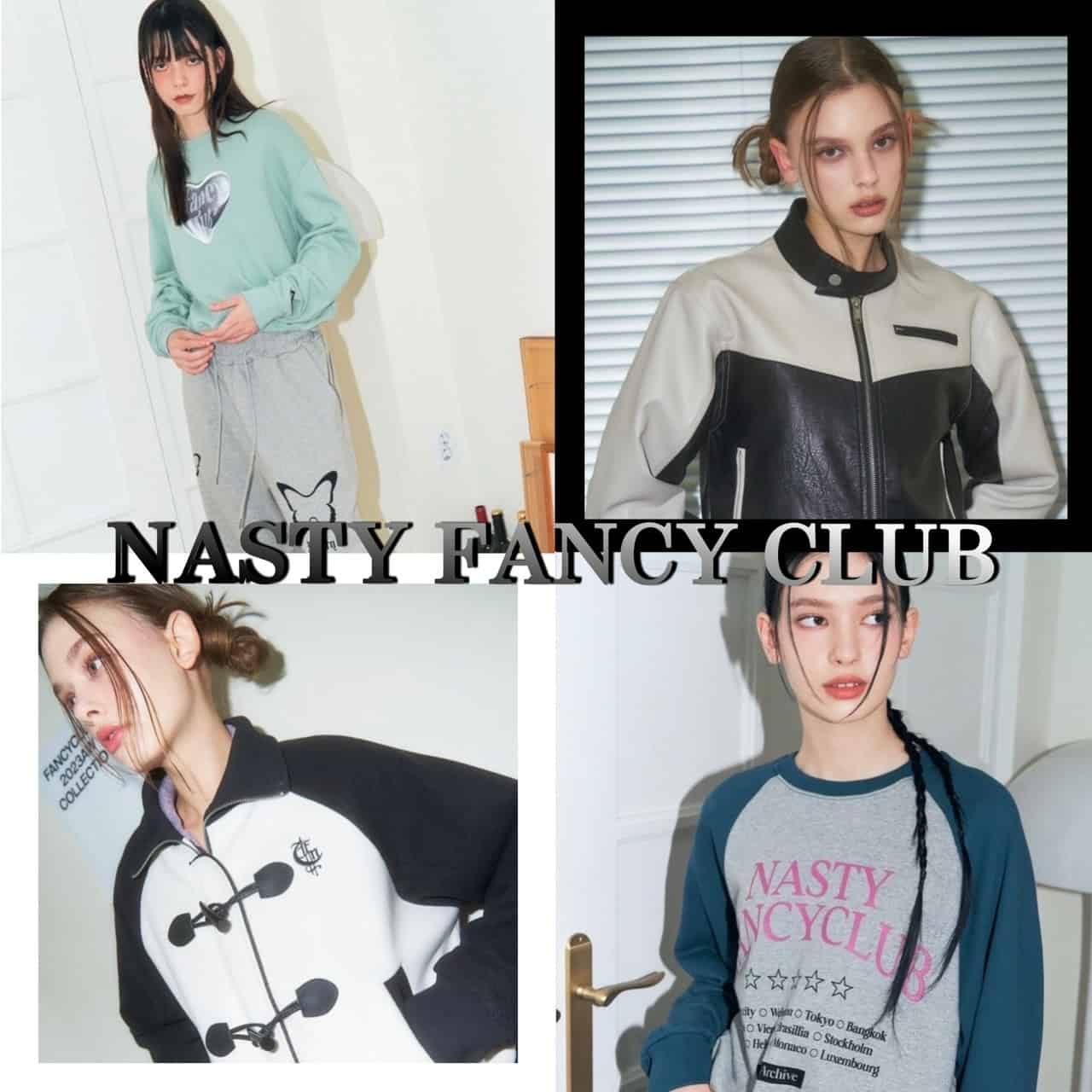 NASTY FANCY CLUB/ナスティーファンシークラブ】MARIPOSA KNIT HALF