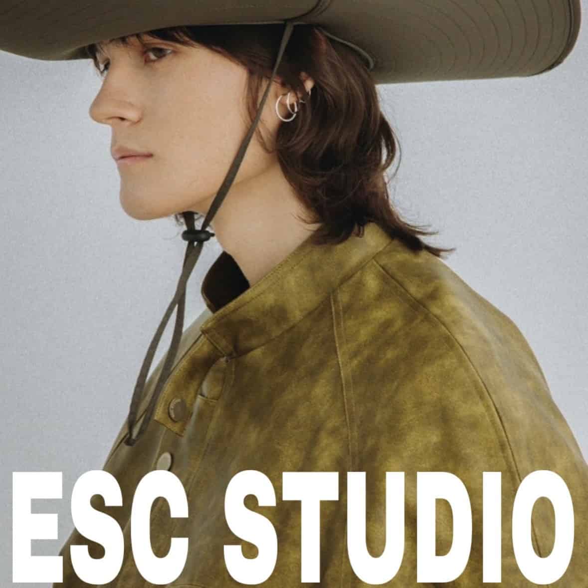 韓国ブランド ESC STUDIO イーエスシースタジオ damage boot cut denim