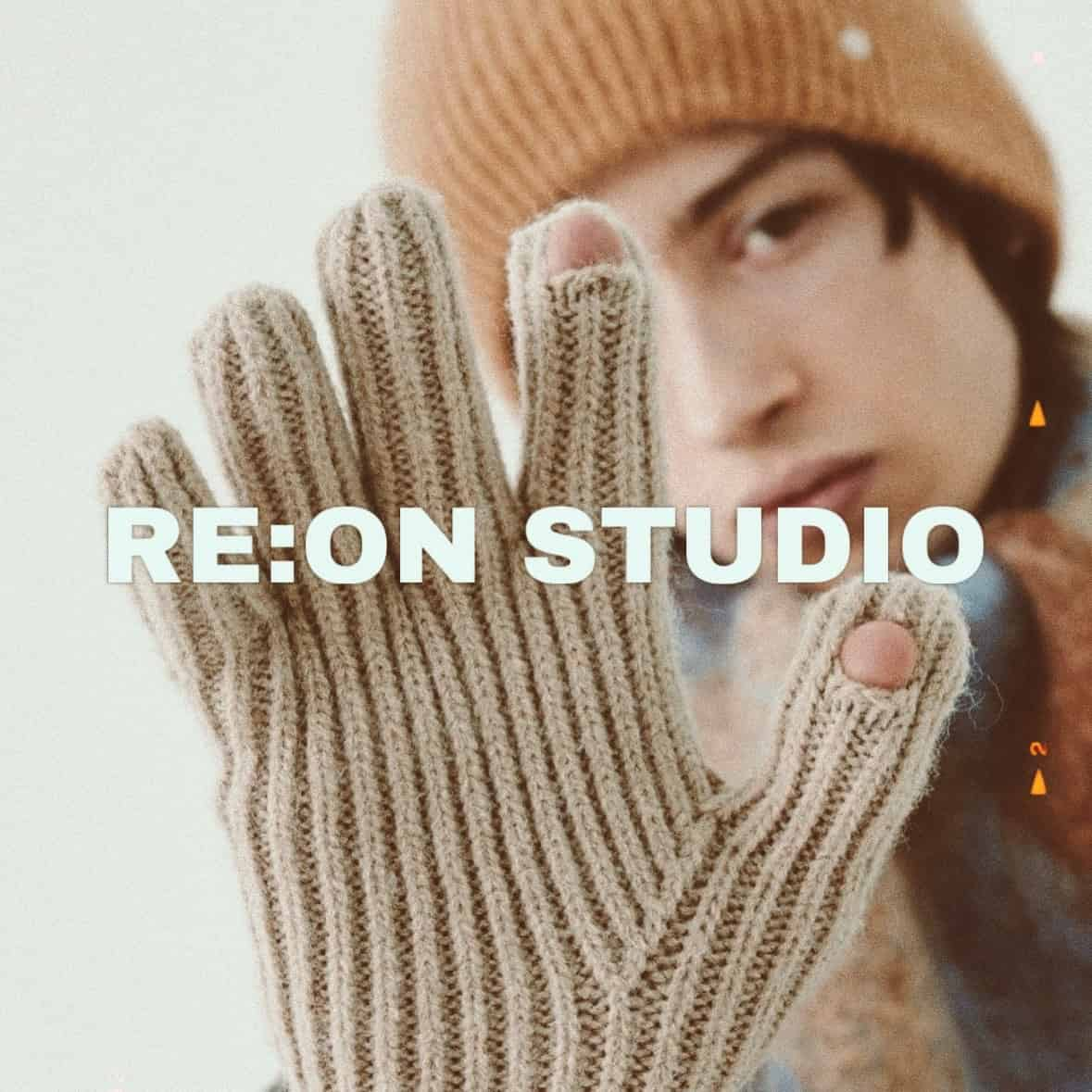 韓国ブランド RE:ON STUDIO レオンスタジオ TRIANGLE PATCH DENIM