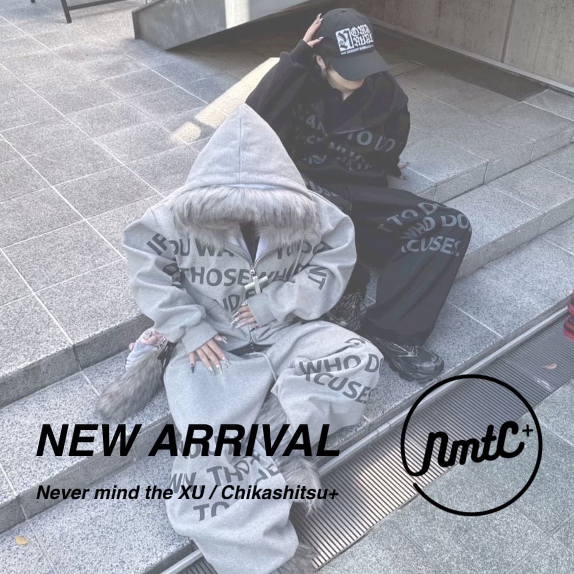 nmtc+】fur padding hood jacket / 【エヌエムティーシープラス