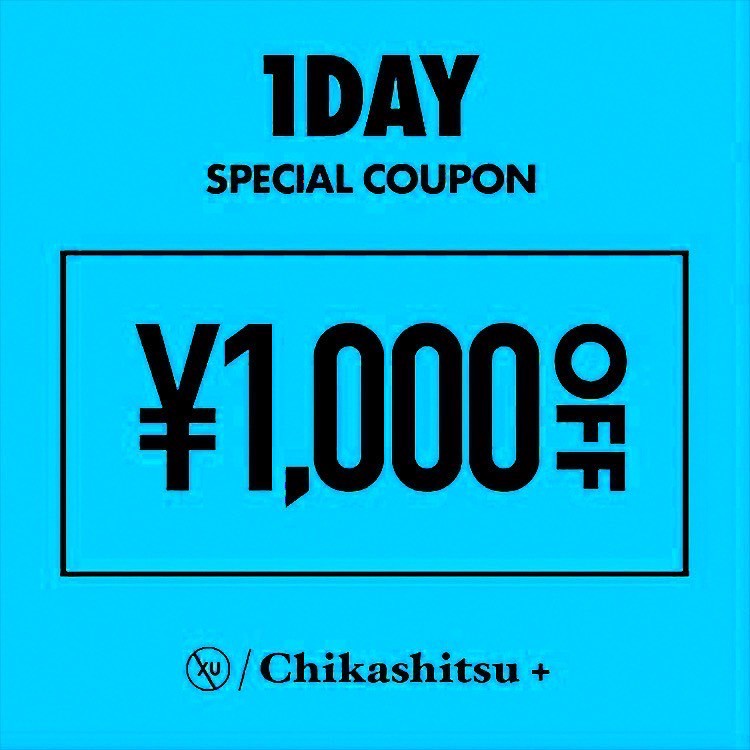 Never mind the XU / Chikashitsu+�i�l�o�[�}�C���h �U �G�b�N�X���[ / �`�J�V�c�v���X�j�̃V���b�v�j���[�X�u�y�{������\1,000off�z����N�[�|���z�z���v