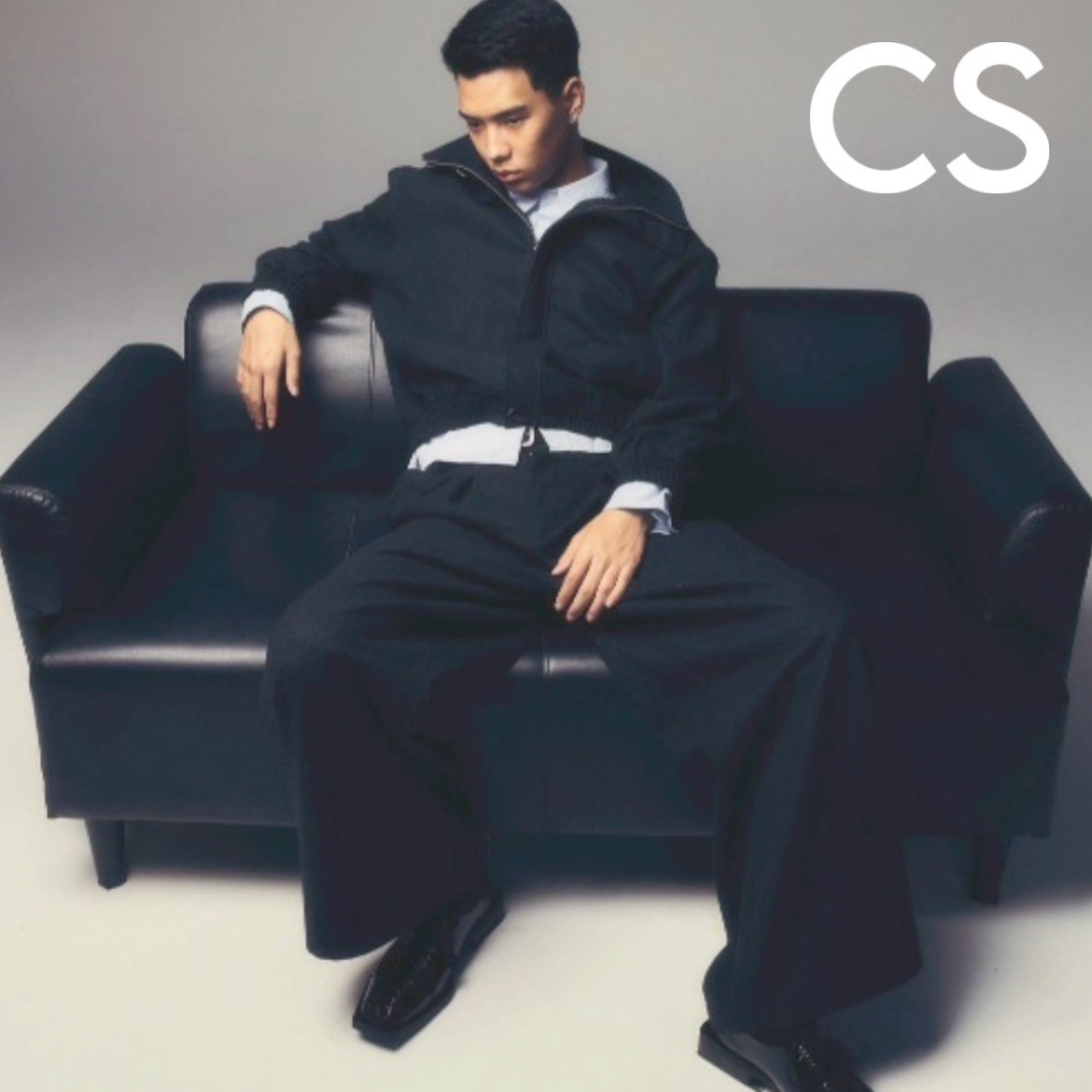 CS】cotton wide twill pants / 【シーエス】コットンワイドツイル