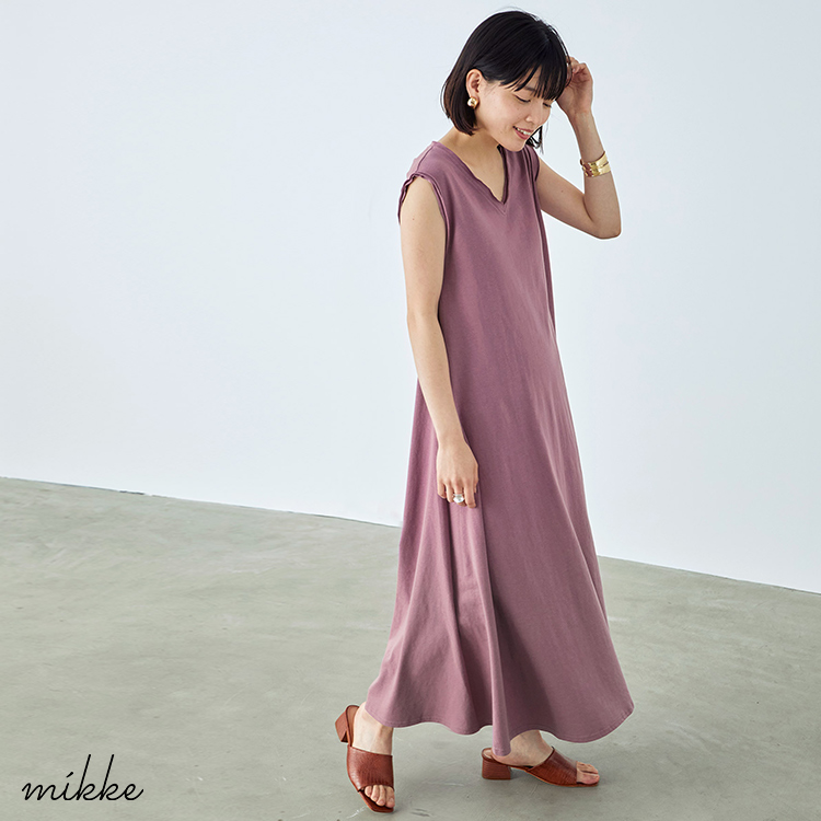 セール パッチワーク風かぎ編みニットワンピース ワンピース Mikke ミッケ のファッション通販 Zozotown