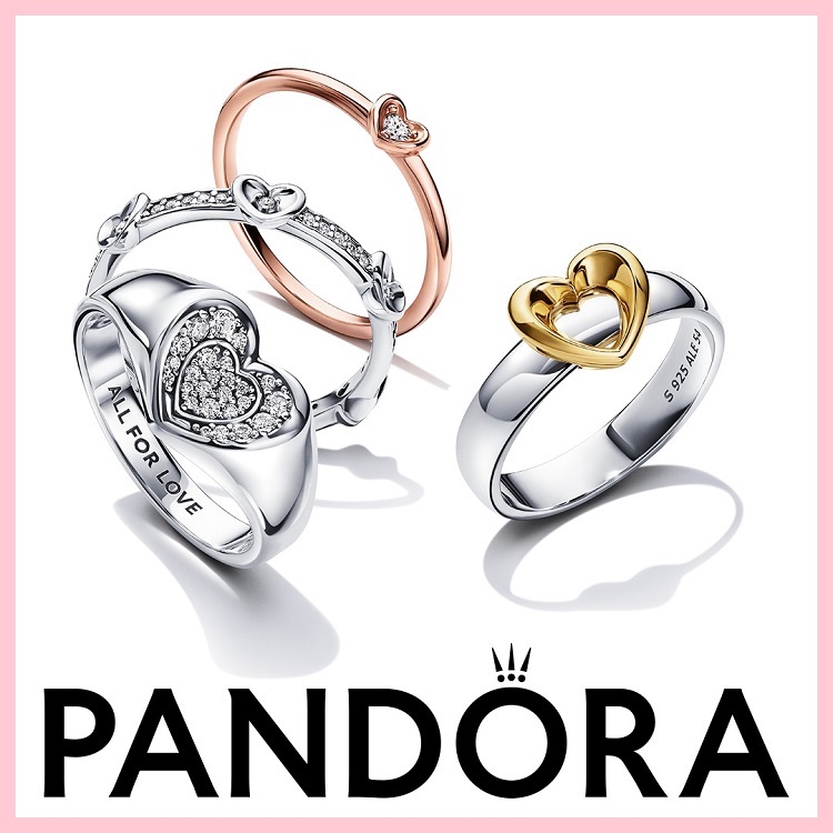 Pandora｜パンドラのトピックス「ハートモチーフのジュエリー【Pandora