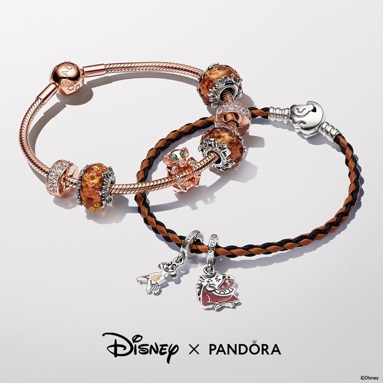 ディズニー ライオン・キング クラスプ Pandora Moments ブレイデッド レザー ブレスレット（ブレスレット）｜Pandora（パンドラ）のファッション通販  - ZOZOTOWN