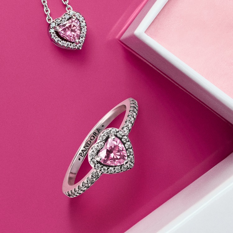 Elevated Heart Ring