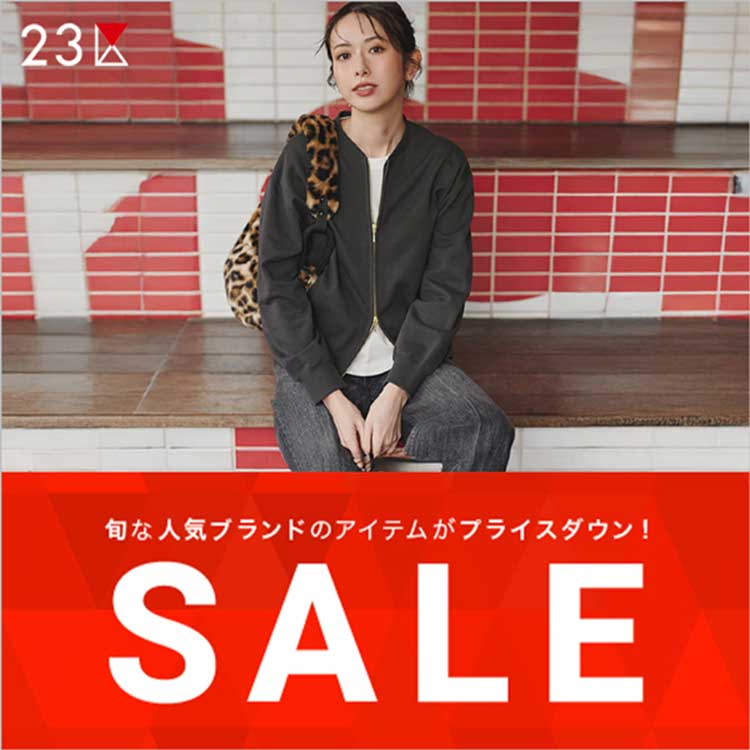 23��i�j�W���E�T���N�j�̃V���b�v�j���[�X�u�y23��z�t�̃N���A�����X�Z�[���J�Áv