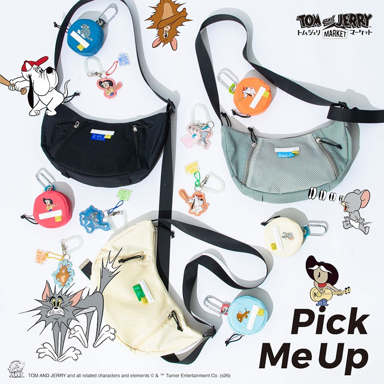 TDS シェリーメイ バッグ ポーチ ニット帽 セット売り☆ TOM and JERRY トムジェリマーケット｜トム アンド ジェリー