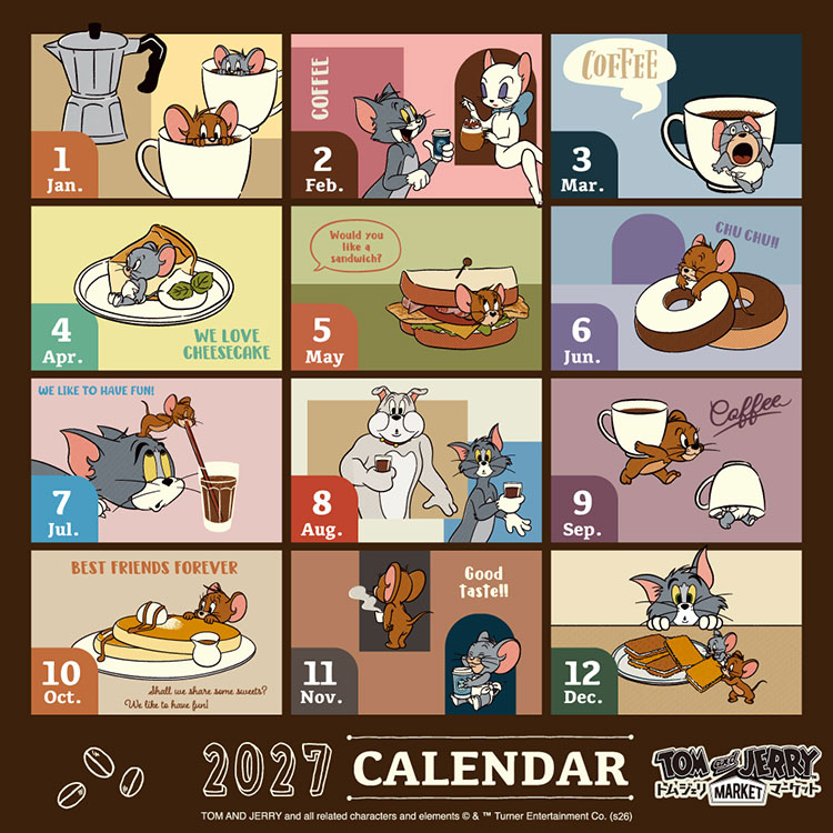 TOM and JERRY �g���W�F���}�[�P�b�g�i�g�� �A���h �W�F���[ �g���W�F���}�[�P�b�g�j�̃V���b�v�j���[�X�u�yTOM and JERRY �g���W�F���}�[�P�b�g�z���N�̃J�����_�[�̓g���W�F���Ō��܂�I�v