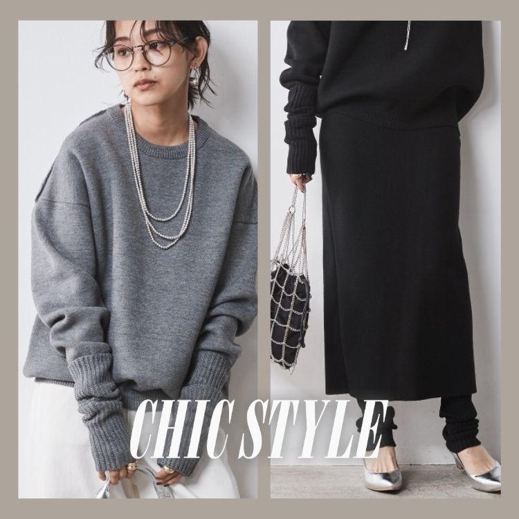 SMILE LANDiX}Chj̃Vbvj[XuylCCtGT[lpz CHIC STYLEڃACe v