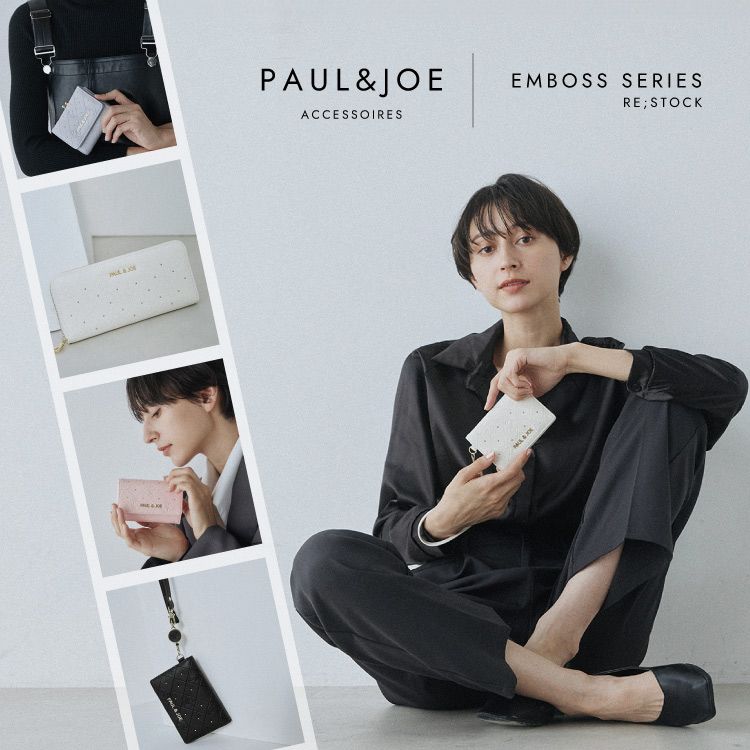 PAUL & JOE ACCESSOIRES (ポール＆ジョーアクセソワ)仕切り付き