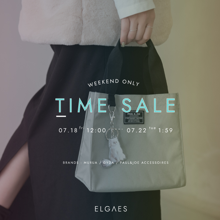 ELGAESiGQCXj̃Vbvj[XuTIME SALE | MAX40%OFF !TTIME SALEJÒIv