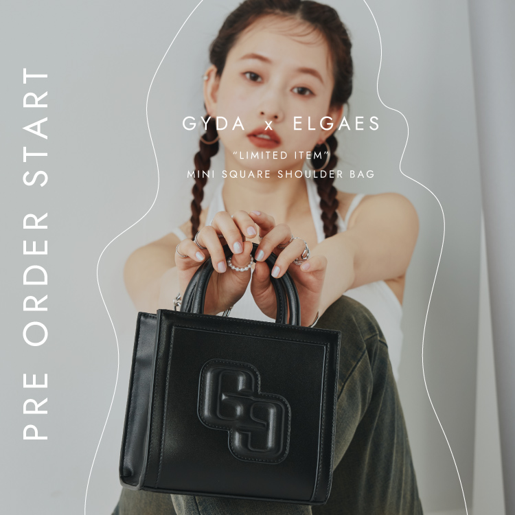 ELGAESiGQCXj̃Vbvj[XuGYDA | MINI SQUARE SHOULDER BAG PRE ORDER STARTv