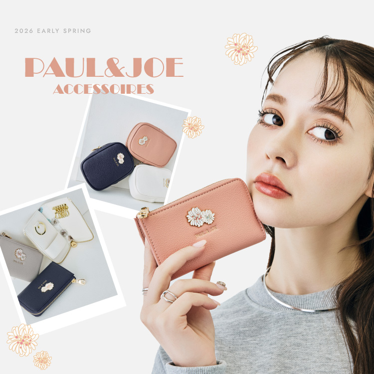 ELGAES�i�G���Q�C�X�j�̃V���b�v�j���[�X�uPAUL&JOE ACCESSOIRES | �V��N���U���e�[�����^���v