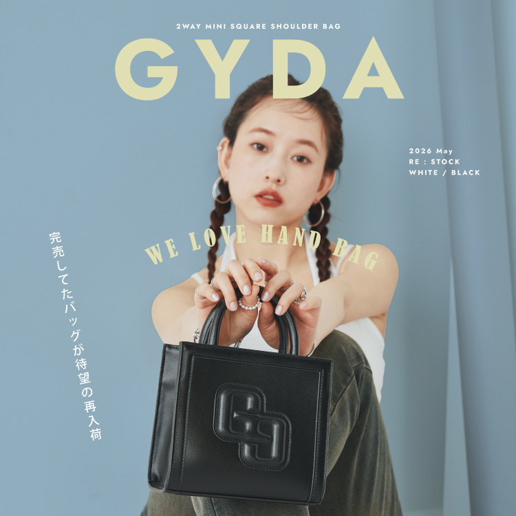 ELGAES｜エルゲイスのトピックス「GYDA | 完売していた2WAYミニ