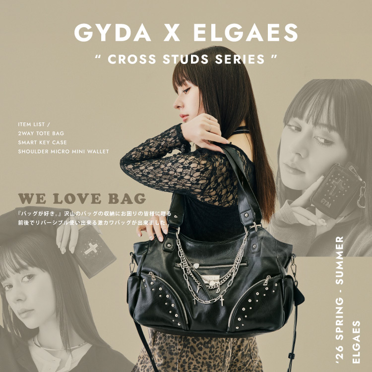 WEB限定商品】GYDA (ジェイダ)GYDAリバーシブル2WAYトートバッグ