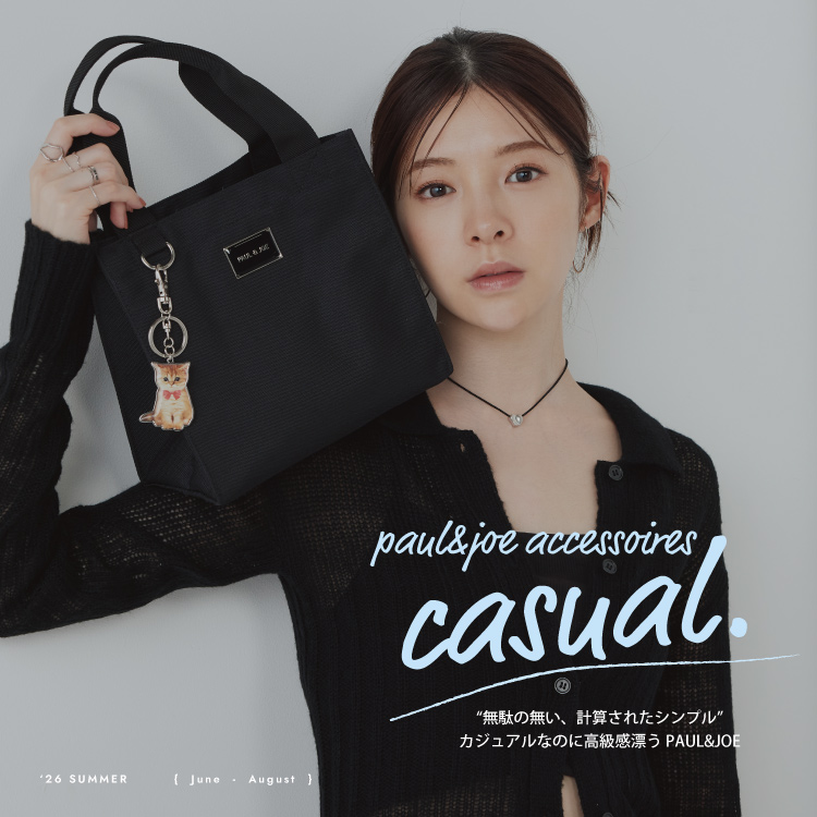 ELGAES�i�G���Q�C�X�j�̃V���b�v�j���[�X�uPAUL&JOE ACCESSOIRES | ���|�I�Ȑl�C���ւ�J�W���A���V���[�Y�v