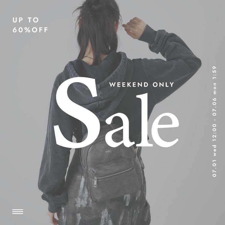 ELGAES�i�G���Q�C�X�j�̃V���b�v�j���[�X�uTIME SALE | �T������MAX60%OFF TIME SALE�J��!�v