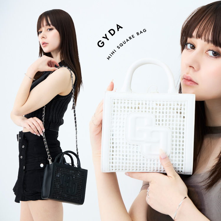 ELGAES�i�G���Q�C�X�j�̃V���b�v�j���[�X�uGYDA | 2WAY MINI SQUARE BAG�v