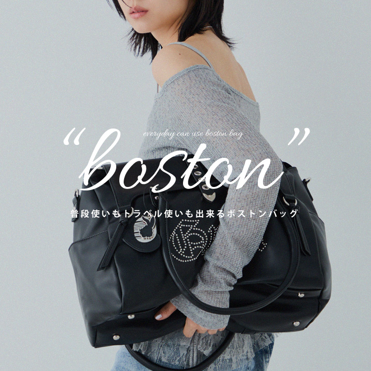 ELGAES�i�G���Q�C�X�j�̃V���b�v�j���[�X�uBOSTON BAG | ���i�g�������s�ł��g����{�X�g���o�b�O�v
