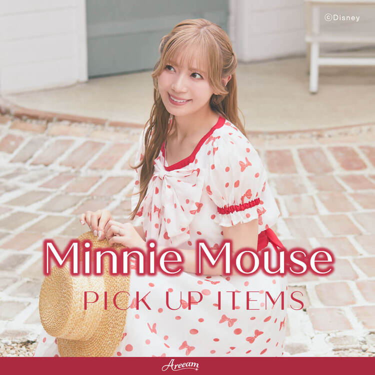 Areeam�i�A���[���j�̃V���b�v�j���[�X�u�sMinnie Mouse Collection�t�l�C�́u�~�j�[�v�A�C�e���͂�����I�v