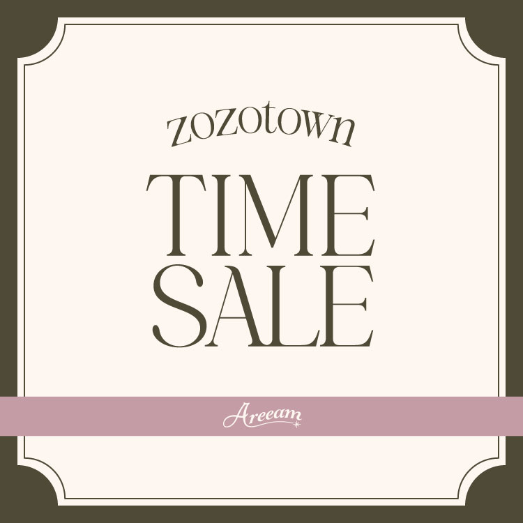 Areeam�i�A���[���j�̃V���b�v�j���[�X�u�yAreeam�zTIME SALE�IZOZO�Z�[���J�Ò��I�v