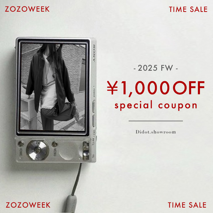 Didot.showroomifBhbg V[[j̃Vbvj[XuZOZO WEEKy{z1,000~OFFN[|sIv