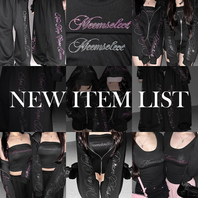me+em select�i�~�[���Z���N�g�j�̃V���b�v�j���[�X�u�_ NEW ITEMS �^ ��T�����̐V��A�C�e�������Љ�v