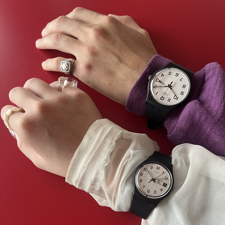 Swatch TWICE AGAIN & ONCE AGAIN 2本セット スウォッチ TWICE AGAIN