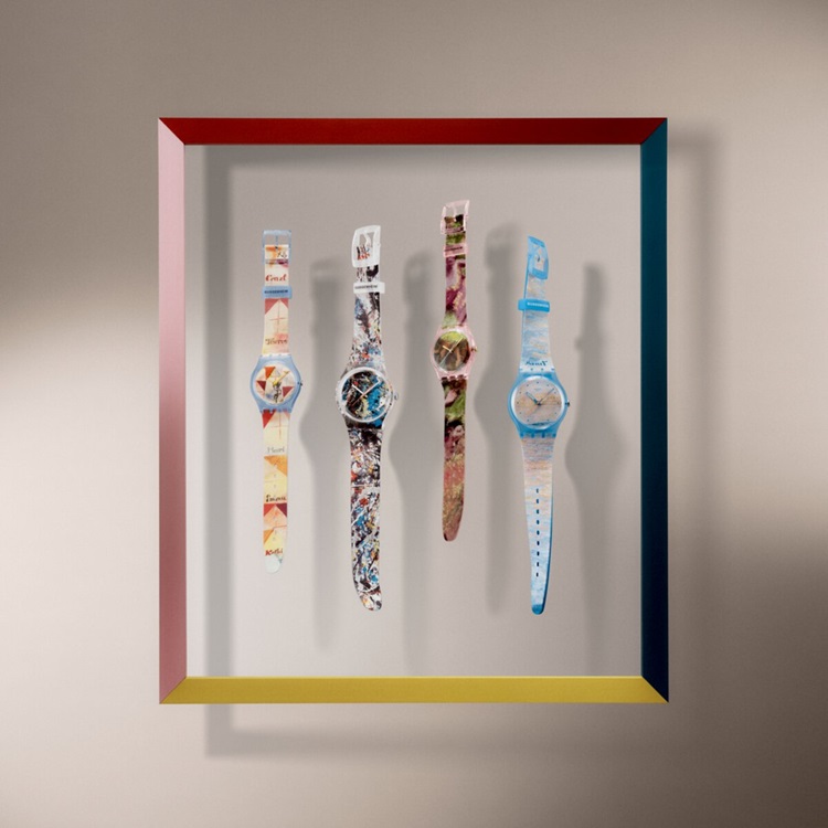 SWATCH�i�X�E�H�b�`�j�̃V���b�v�j���[�X�u���ׂĂ̐l�ɃA�[�g��g�߂ɁBSwatch × Guggenheim �R���N�V�����o�� �I�v