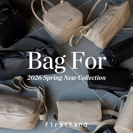 Firsthand�i�t�@�[�X�g�n���h�j�̃V���b�v�j���[�X�u�yFirsthand�zBag For 2026 Spring New Collection�v