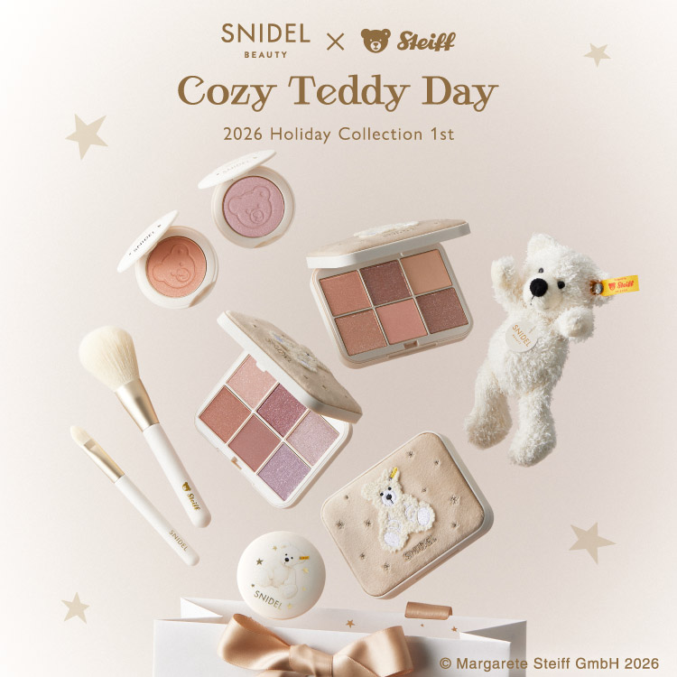SNIDEL BEAUTY�i�X�i�C�f�� �r���[�e�B�j�̃V���b�v�j���[�X�u�yNEW�z�wSNIDEL BEAUTY×Steiff�x�S�������X�^�[�g��v