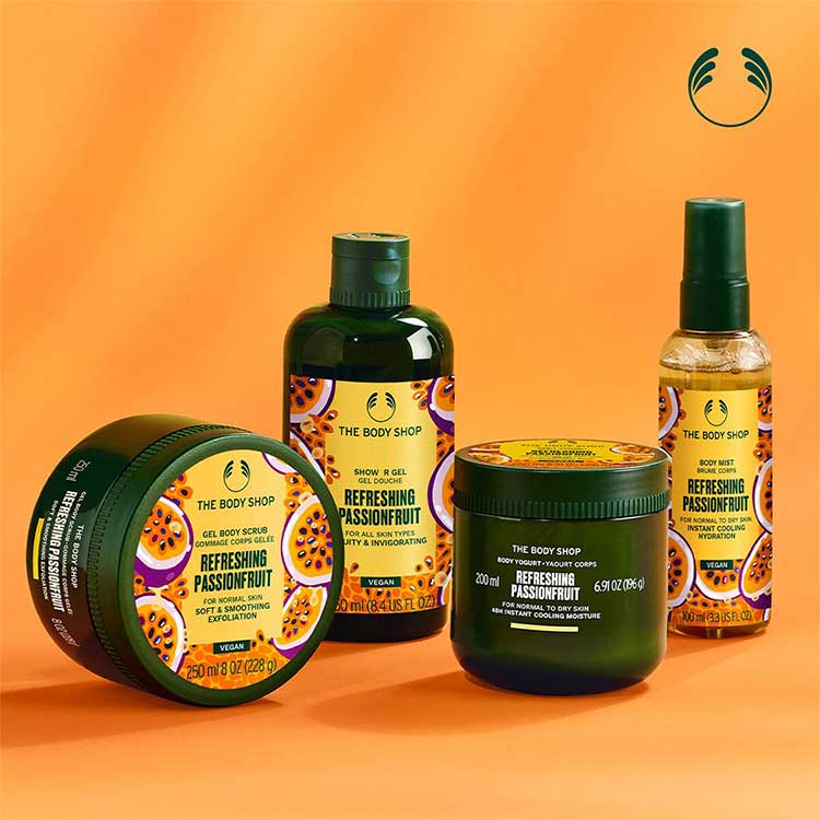 THE BODY SHOP�i�U�{�f�B�V���b�v�j�̃V���b�v�j���[�X�u�ЂƓh��ŁA�썑�C���B�p�b�V�����t���[�c �V���[�Y �v