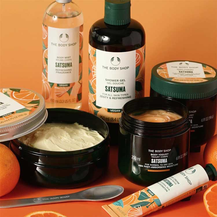 THE BODY SHOP�i�U�{�f�B�V���b�v�j�̃V���b�v�j���[�X�u�Ă͂���ς芹�k�n�H �v