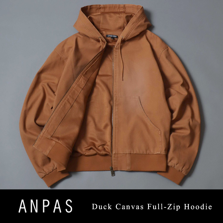 ANPAS�i�A���p�X�j�̃V���b�v�j���[�X�uANPAS NEW ARRIVALS / �y�t�̐V��z�_�b�N�t���W�b�v�p�[�J�[���V���ׁI�v