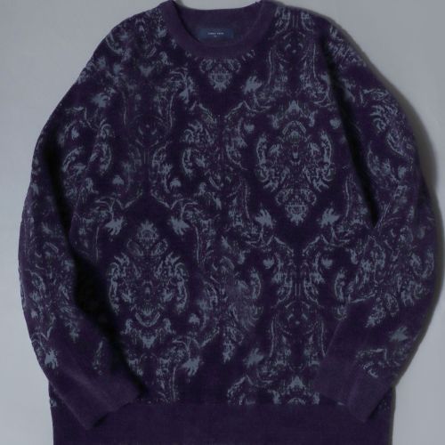 ANPAS�i�A���p�X�j�̃V���b�v�j���[�X�uDamask Pattern Jacquard Knit Sweater�v