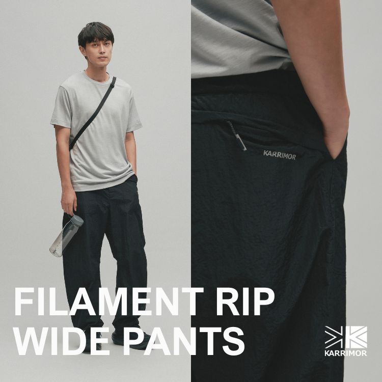 karrimor�i�J���}�[�j�̃V���b�v�j���[�X�u�yKARRIMOR�zfilament rip wide pants�v