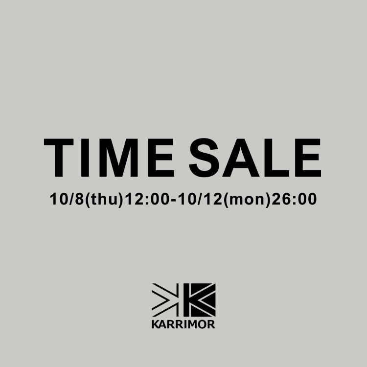karrimor�i�J���}�[�j�̃V���b�v�j���[�X�u�yKARRIMOR�zTIME SALE�v