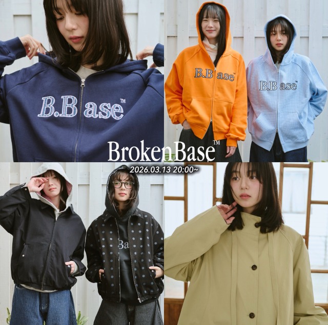 BROKEN BASE�i�u���[�N���x�[�X�j�̃V���b�v�j���[�X�uBrokenBase 26SS Arrival - Spring Style- 03/13 8PM�v