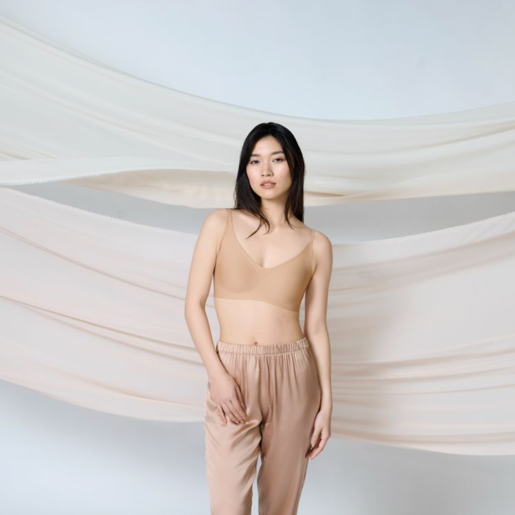 Intimissimi 赤 レース ブラジャーショーツセット