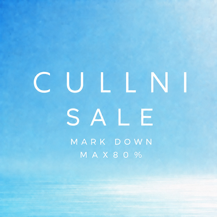 CULLNI�i�N���j�j�̃V���b�v�j���[�X�uCULLNI SALE MAX80% OFF�v