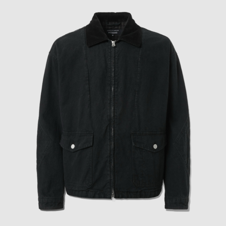 COMME des GARCONS HOMMEiR f M\EIj̃Vbvj[XuCOTTON PRODUCT PROCESSING BLOUSONv