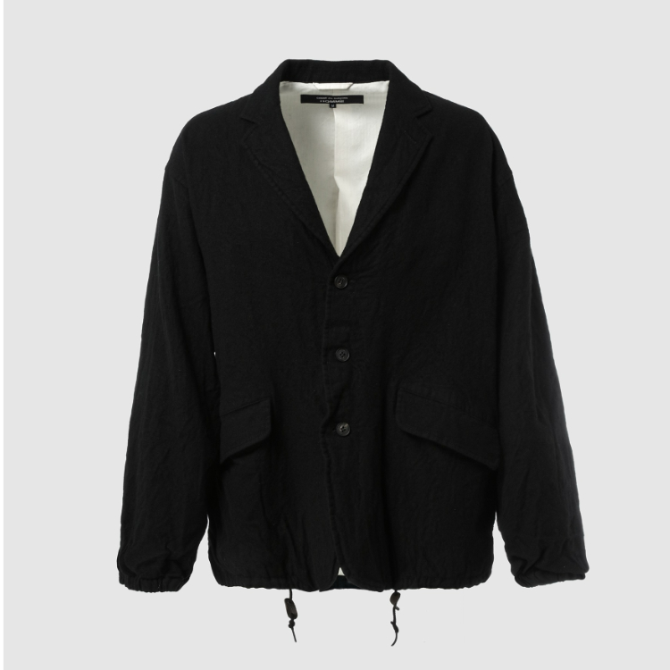 トリココムデギャルソン｜ウール縮絨アウトシームショルダージャケット AD2004 COMME des GARCONS HOMME 縮絨ジャケット AD2004/S
